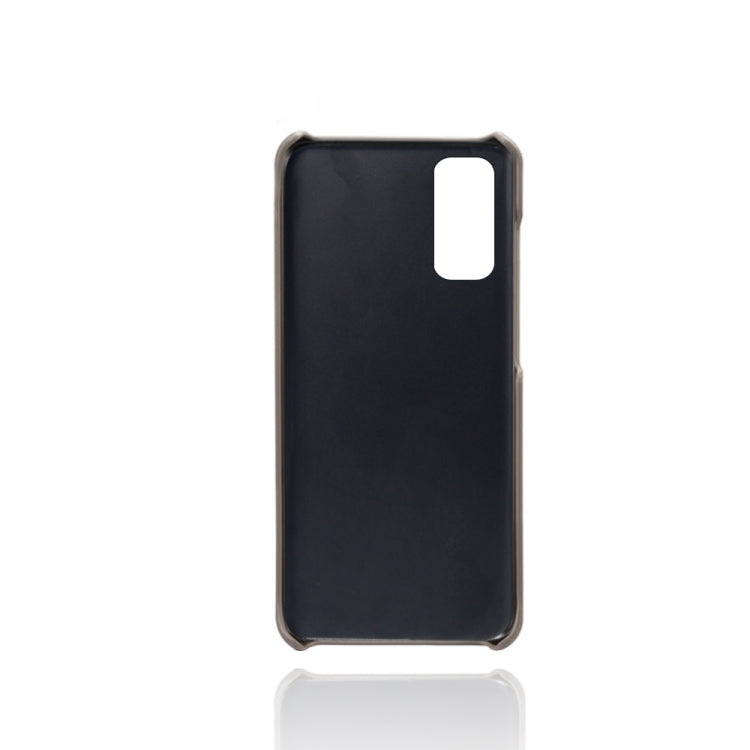 For Samsung Galaxy S20 Calf Texture  PC + PU Phone Case