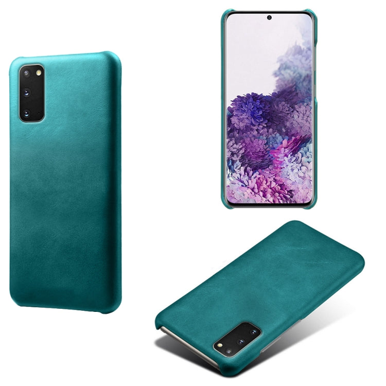 For Samsung Galaxy S20 Calf Texture  PC + PU Phone Case