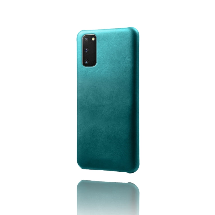 For Samsung Galaxy S20 Calf Texture  PC + PU Phone Case