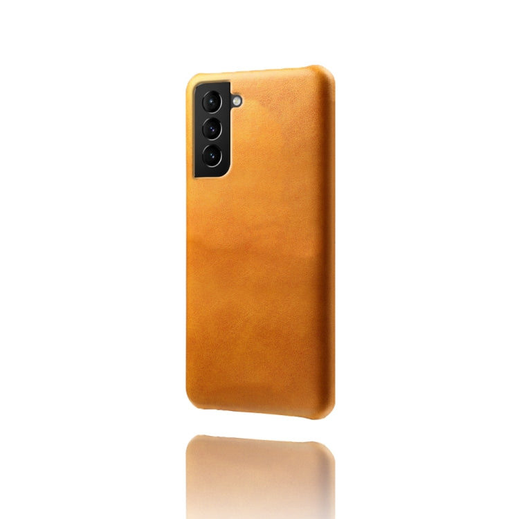 For Samsung Galaxy S22 Calf Texture  PC + PU Phone Case