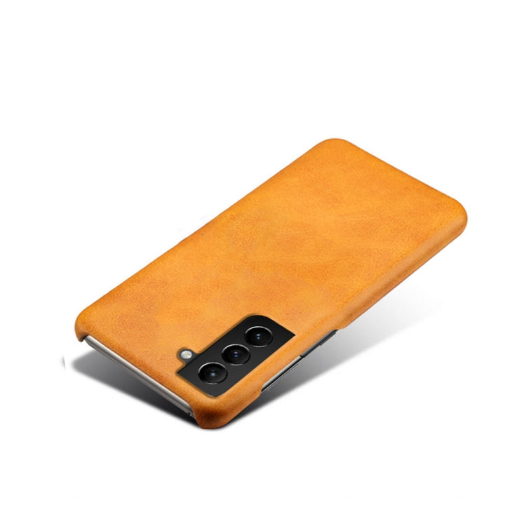 For Samsung Galaxy S22 Calf Texture  PC + PU Phone Case