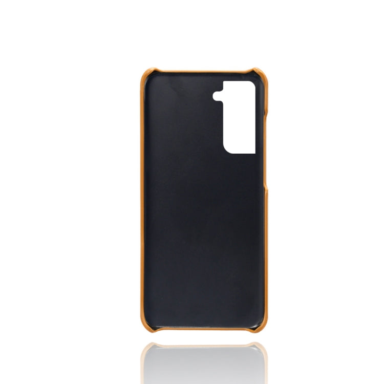 For Samsung Galaxy S22 Calf Texture  PC + PU Phone Case