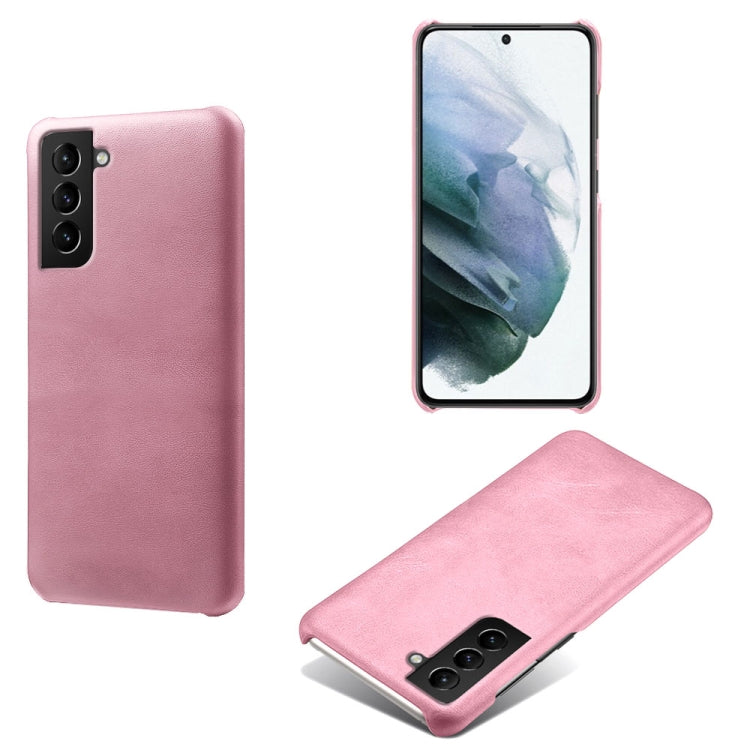 For Samsung Galaxy S22 Calf Texture  PC + PU Phone Case