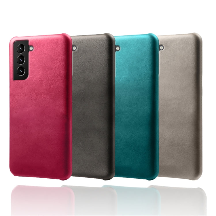 For Samsung Galaxy S22 Calf Texture  PC + PU Phone Case