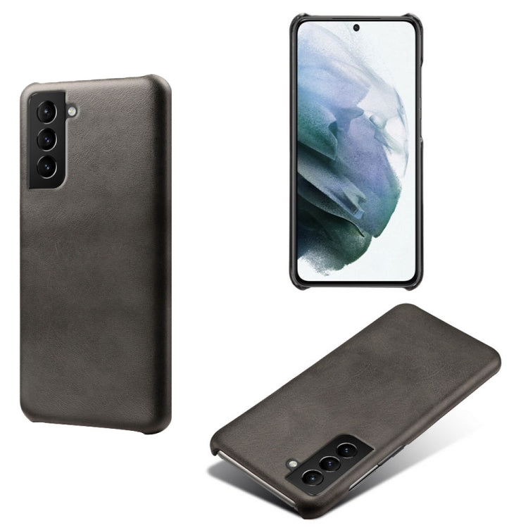 For Samsung Galaxy S22 Calf Texture  PC + PU Phone Case