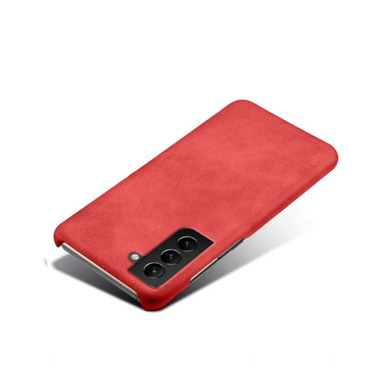 For Samsung Galaxy S22 Calf Texture  PC + PU Phone Case