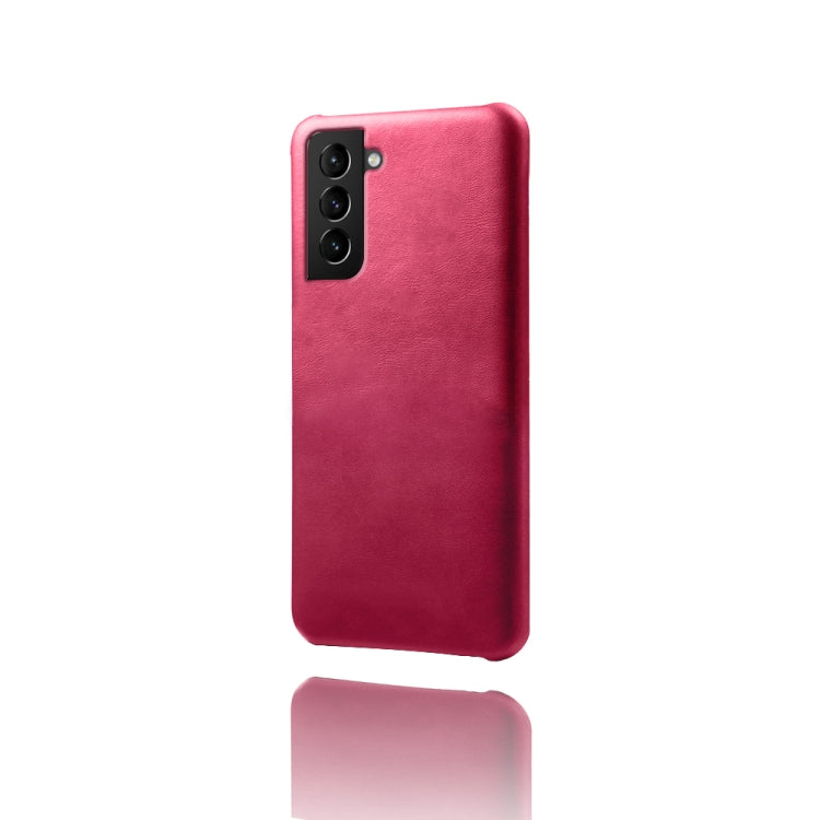 For Samsung Galaxy S22 Calf Texture  PC + PU Phone Case