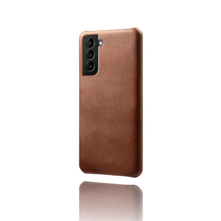 For Samsung Galaxy S22 Calf Texture  PC + PU Phone Case