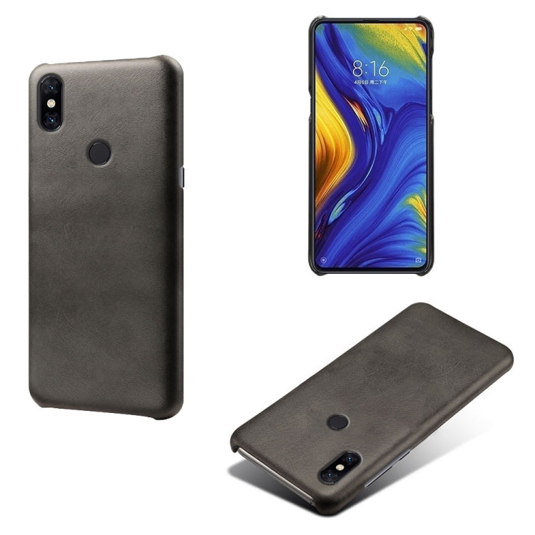 For Xiaomi Mi Mix 3 Calf Texture PC + PU Phone Case