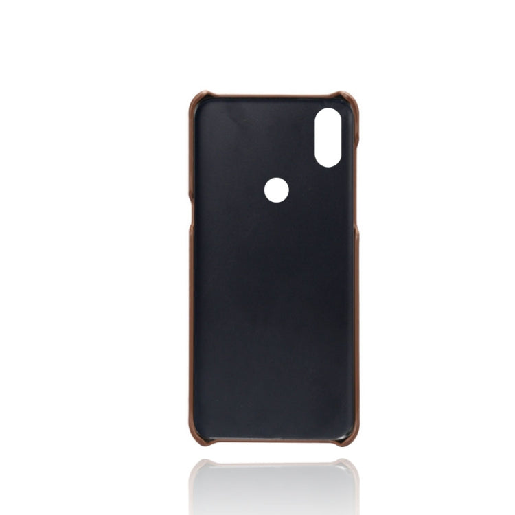 For Xiaomi Mi Mix 3 Calf Texture PC + PU Phone Case