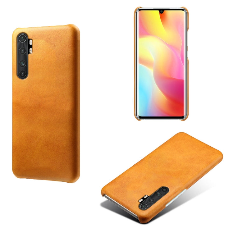For Xiaomi Mi Note 10 Lite Calf Texture PC + PU Phone Case