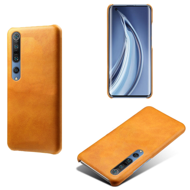 For Xiaomi Mi 10 5G /  Mi 10 Pro 5G Calf Texture PC + PU Phone Case