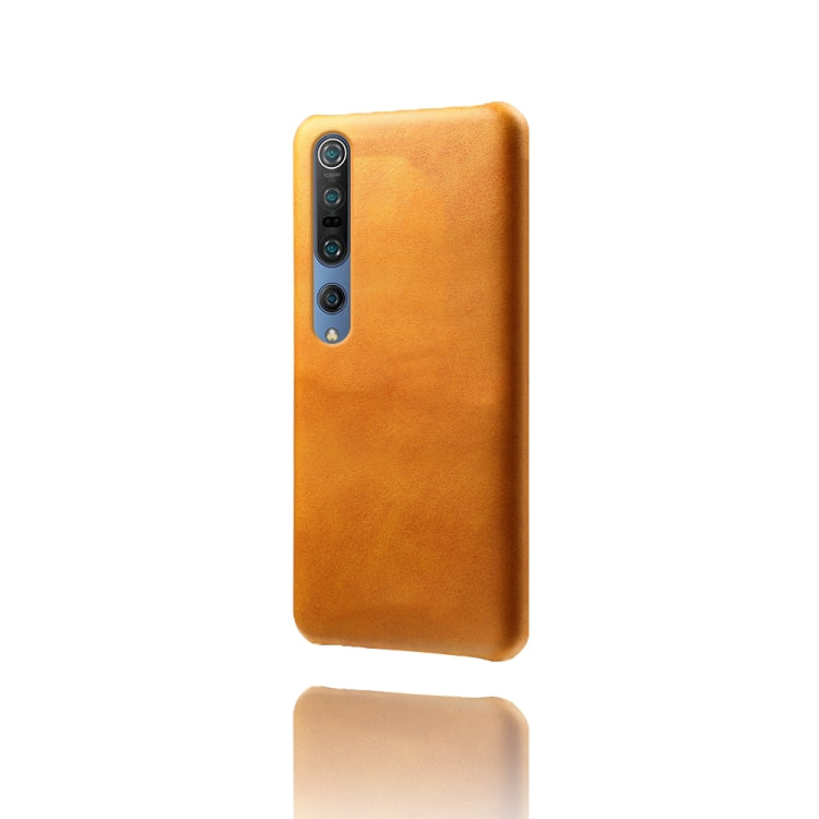 For Xiaomi Mi 10 5G /  Mi 10 Pro 5G Calf Texture PC + PU Phone Case