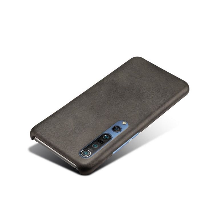 For Xiaomi Mi 10 5G /  Mi 10 Pro 5G Calf Texture PC + PU Phone Case