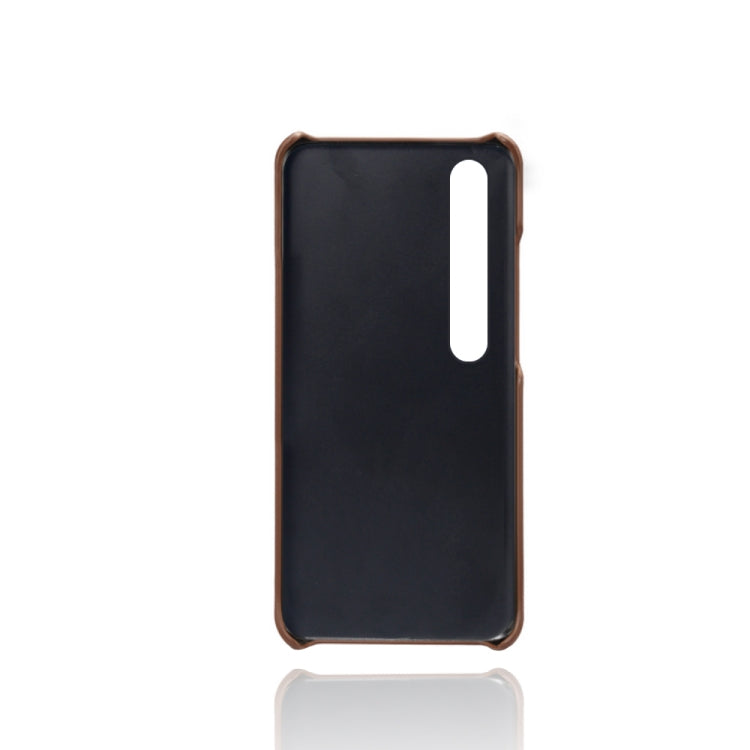 For Xiaomi Mi 10 5G /  Mi 10 Pro 5G Calf Texture PC + PU Phone Case