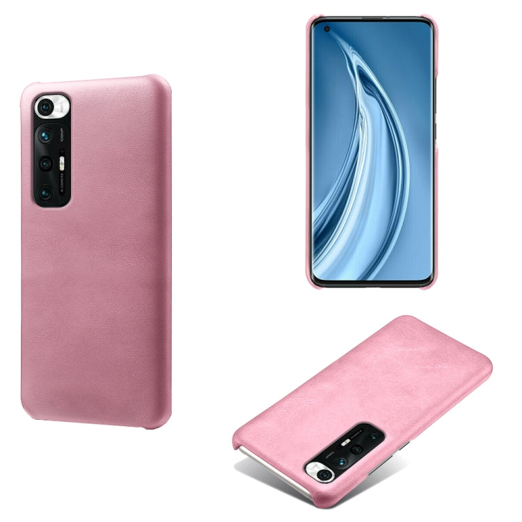 For Xiaomi Mi 10S Calf Texture PC + PU Phone Case