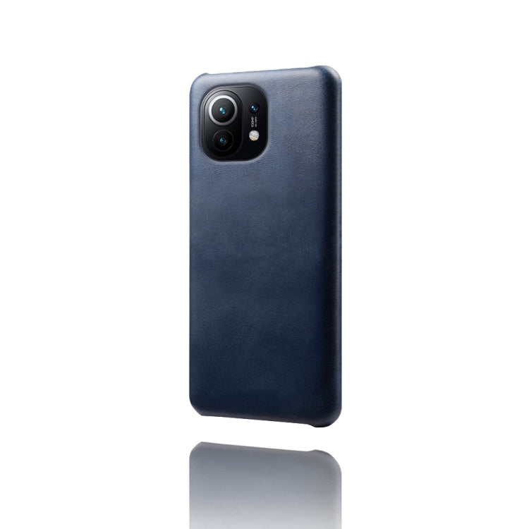 For Xiaomi Mi 11 Calf Texture PC + PU Phone Case
