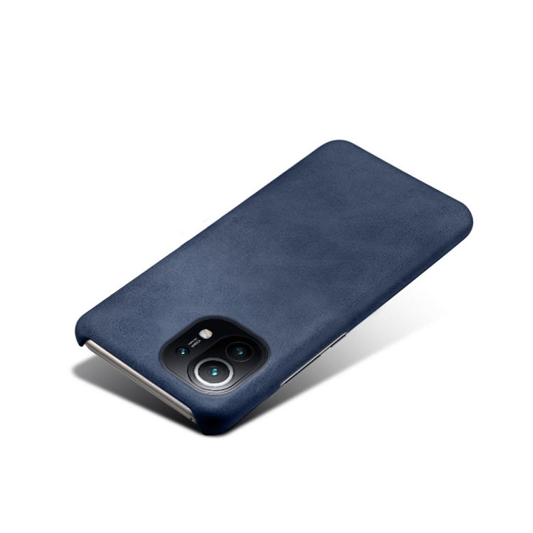 For Xiaomi Mi 11 Calf Texture PC + PU Phone Case