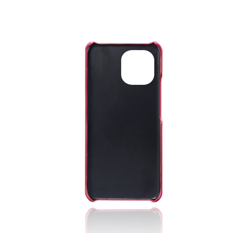 For Xiaomi Mi 11 Calf Texture PC + PU Phone Case