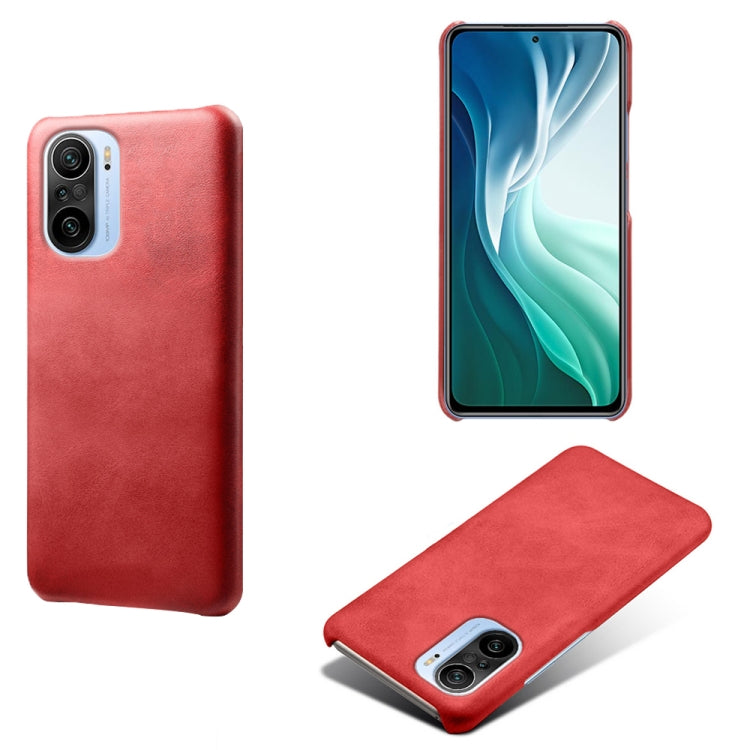 For Xiaomi Mi 11i 5G Calf Texture PC + PU Phone Case
