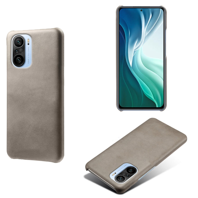 For Xiaomi Mi 11i 5G Calf Texture PC + PU Phone Case