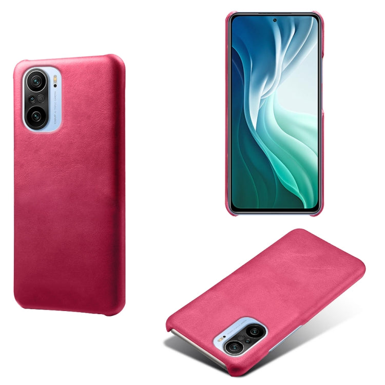 For Xiaomi Mi 11i 5G Calf Texture PC + PU Phone Case