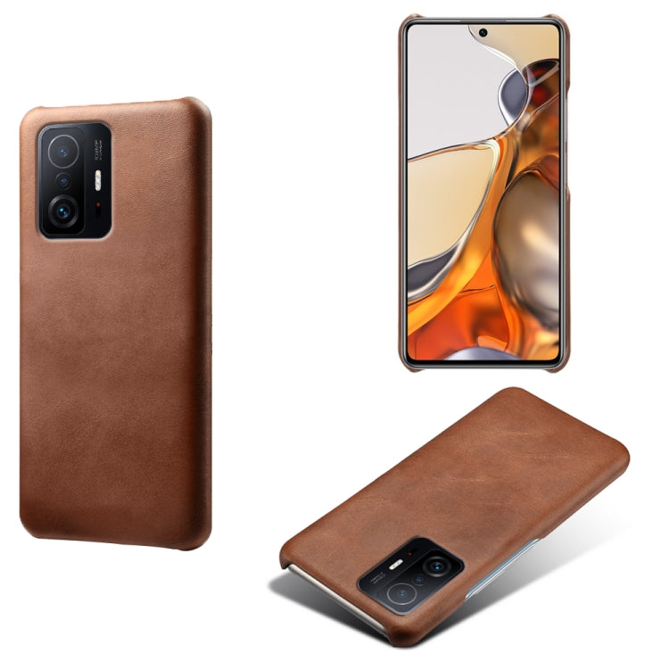 For Xiaomi Mi 11T / 11T Pro Calf Texture PC + PU Phone Case