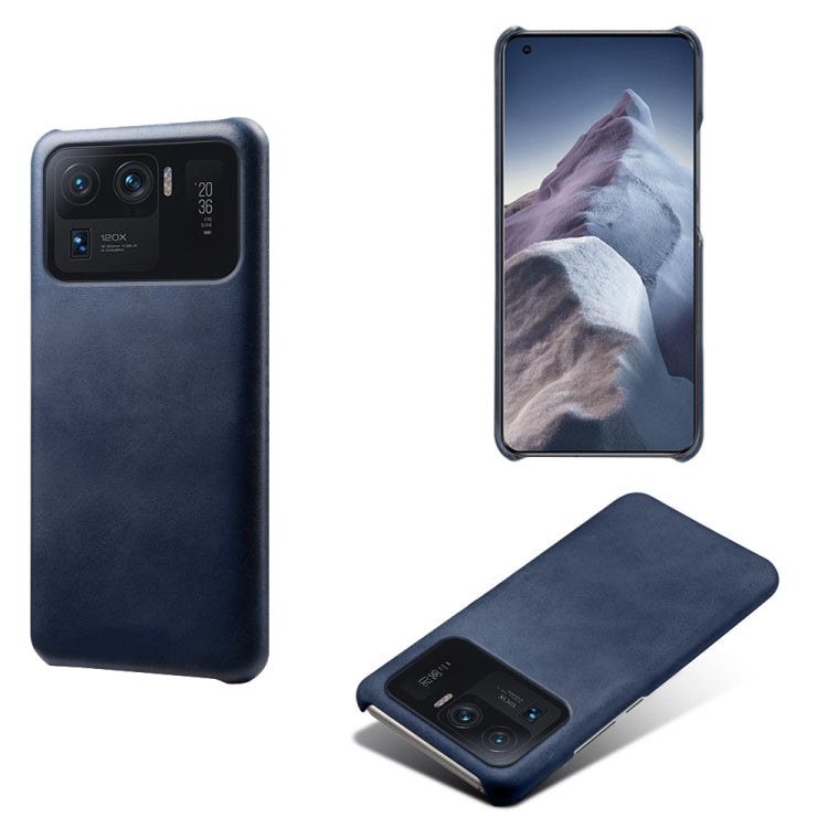 For Xiaomi Mi 11 Ultra Calf Texture PC + PU Phone Case