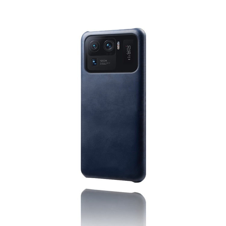 For Xiaomi Mi 11 Ultra Calf Texture PC + PU Phone Case