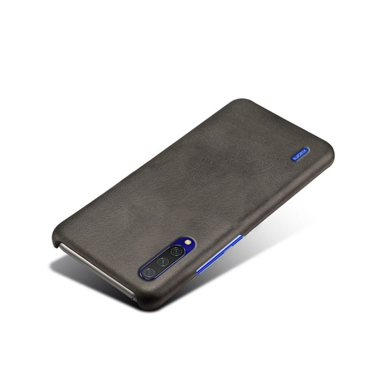 For Xiaomi Mi CC9 / Mi 9 Lite Calf Texture PC + PU Phone Case