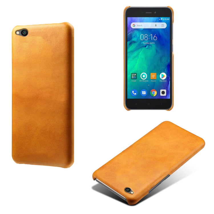 For Xiaomi Redmi Go Calf Texture PC + PU Phone Case