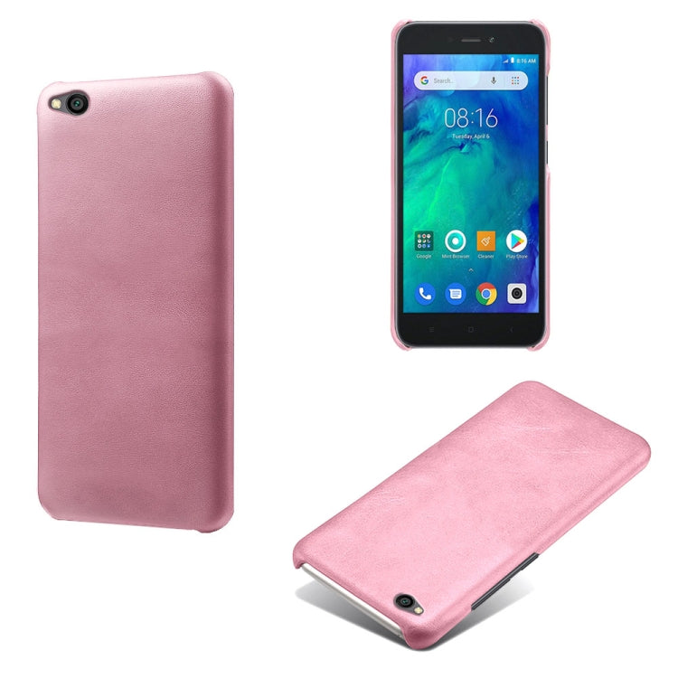 For Xiaomi Redmi Go Calf Texture PC + PU Phone Case