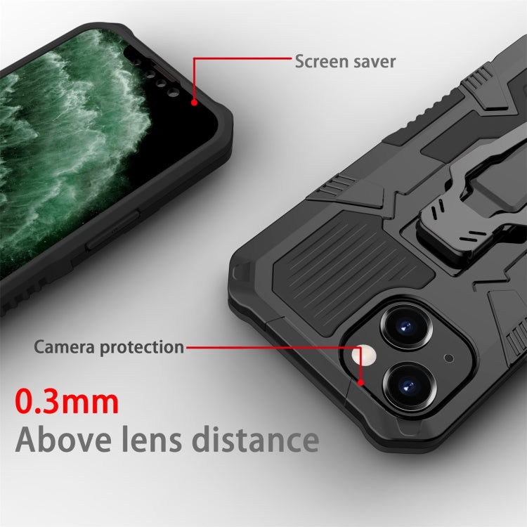For iPhone 13 Pro Machine Armor Warrior PC + TPU Phone Case