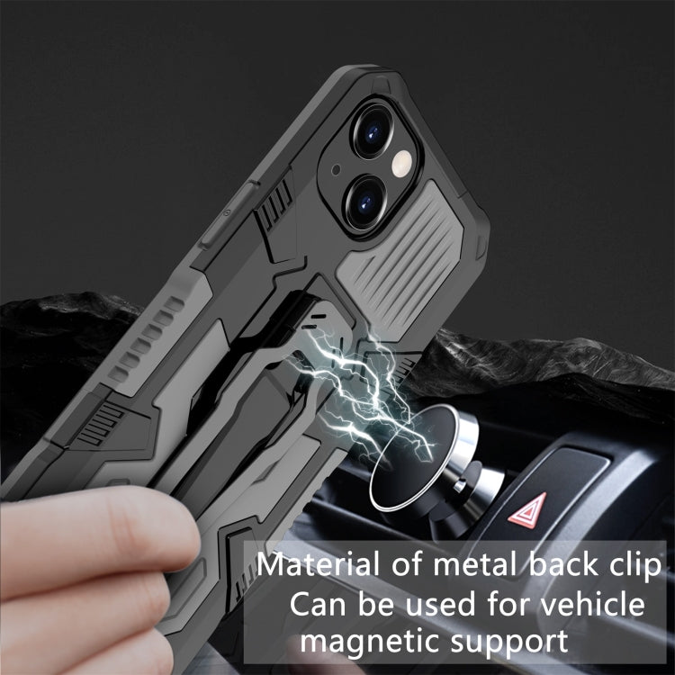 For iPhone 13 Pro Machine Armor Warrior PC + TPU Phone Case