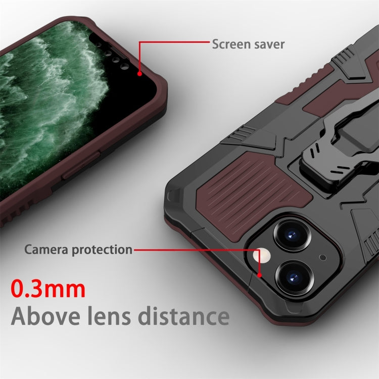 For iPhone 13 Pro Machine Armor Warrior PC + TPU Phone Case