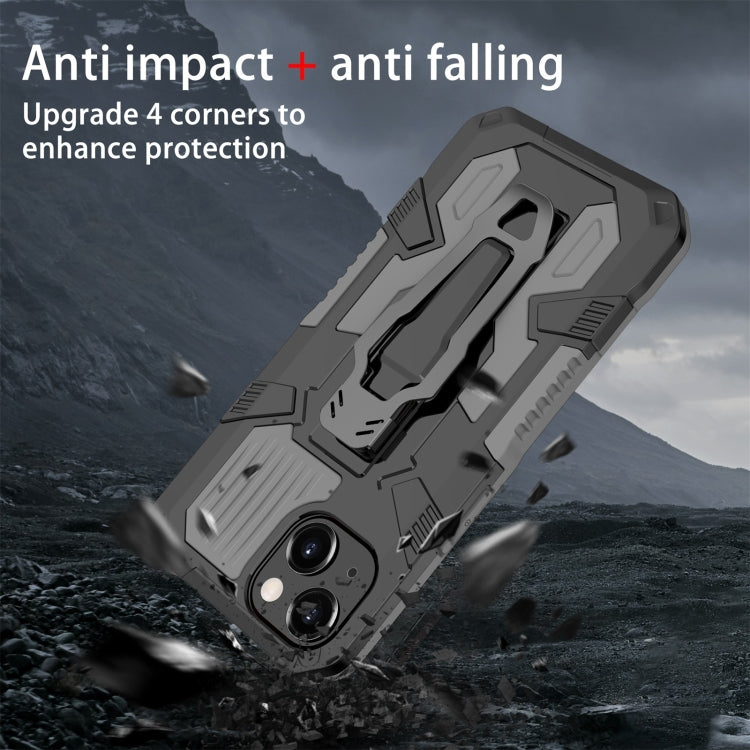 For iPhone 13 Pro Max Machine Armor Warrior PC + TPU Phone Case
