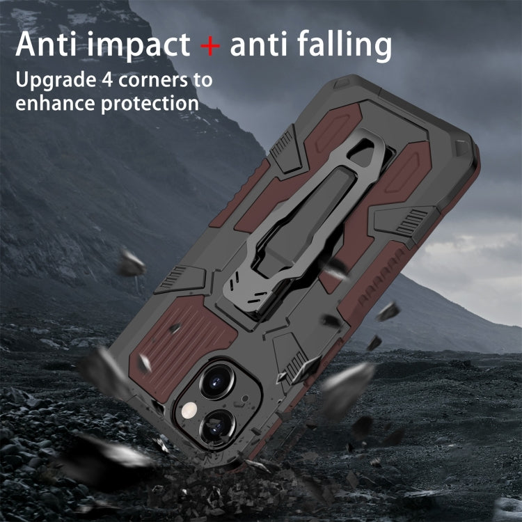 For iPhone 13 Pro Max Machine Armor Warrior PC + TPU Phone Case