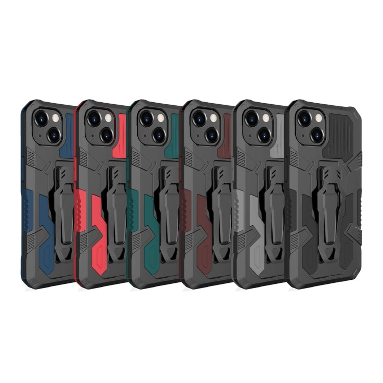 For iPhone 13 Pro Max Machine Armor Warrior PC + TPU Phone Case