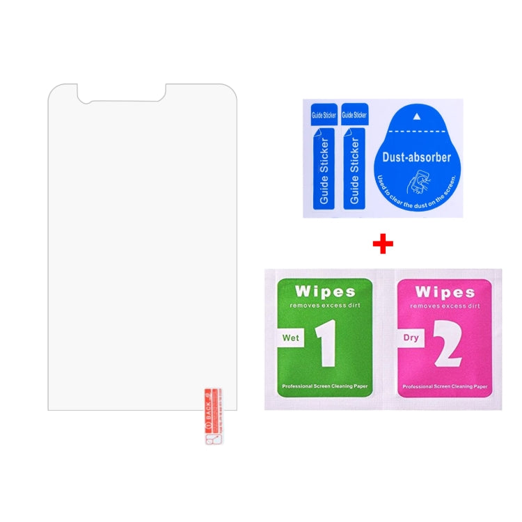 50 PCS 0.26mm 9H 2.5D Tempered Glass Film For Kyocera kddi au infobar xv