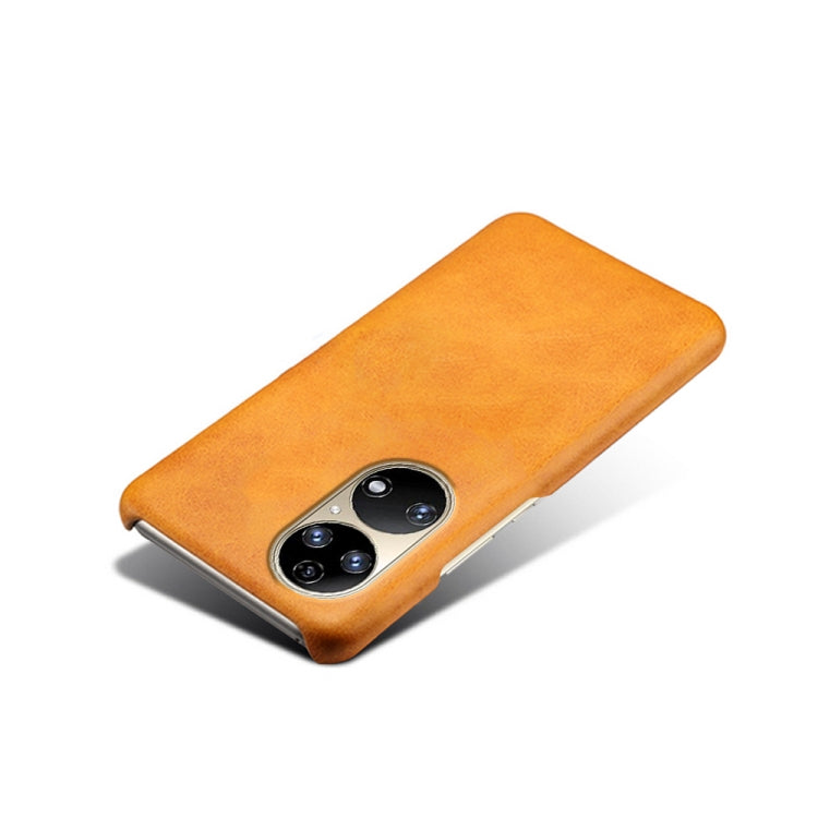 For Huawei P50 Calf Texture PC + PU Phone Case