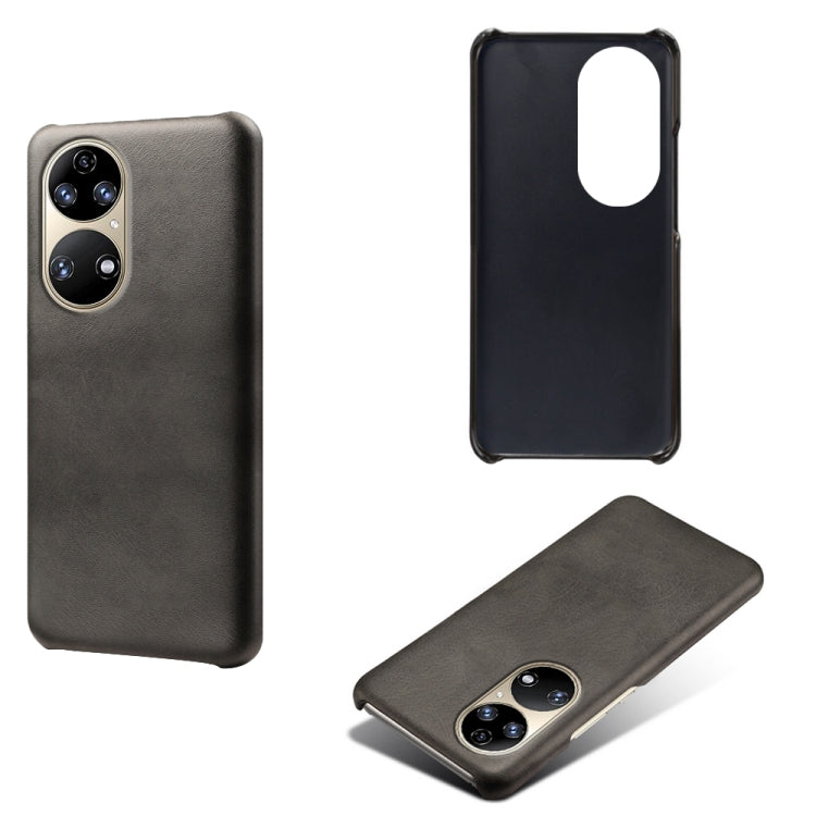 For Huawei P50 Calf Texture PC + PU Phone Case