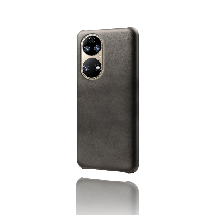 For Huawei P50 Calf Texture PC + PU Phone Case