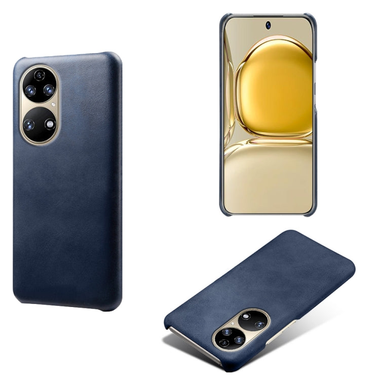 For Huawei P50 Calf Texture PC + PU Phone Case