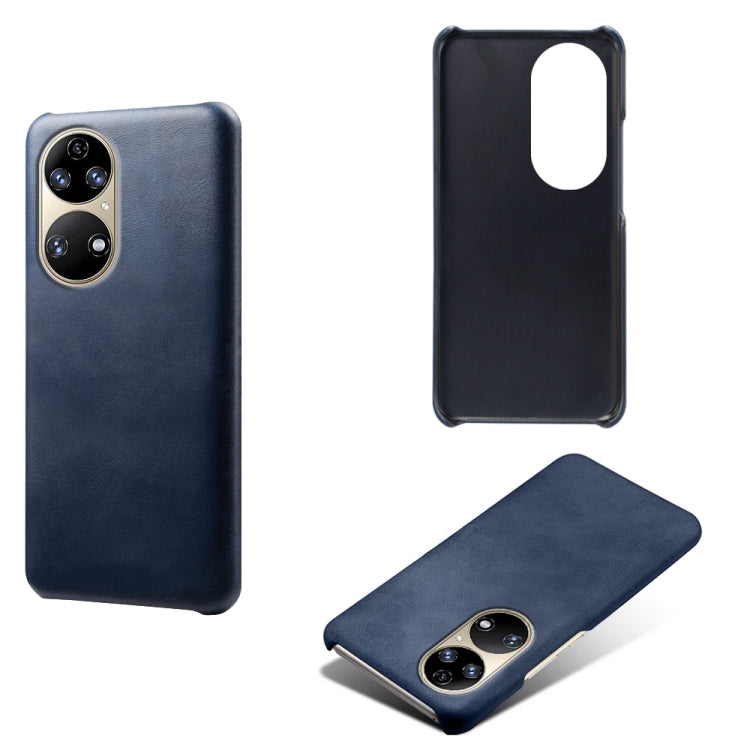 For Huawei P50 Calf Texture PC + PU Phone Case