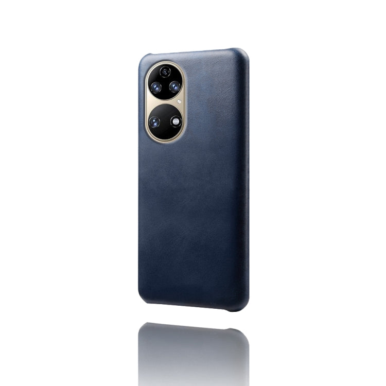 For Huawei P50 Calf Texture PC + PU Phone Case