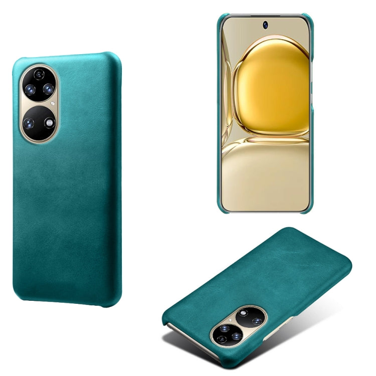 For Huawei P50 Calf Texture PC + PU Phone Case