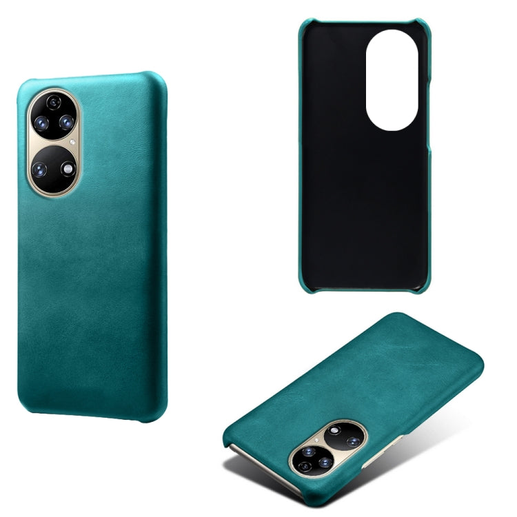 For Huawei P50 Calf Texture PC + PU Phone Case