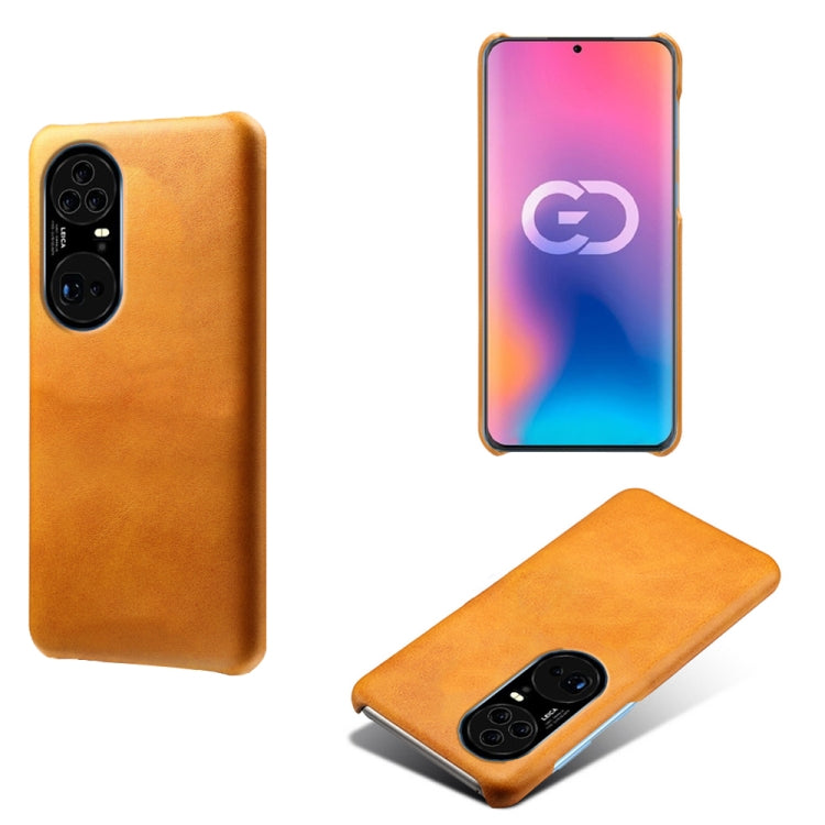 For Huawei P50 Pro+ Calf Texture PC + PU Phone Case