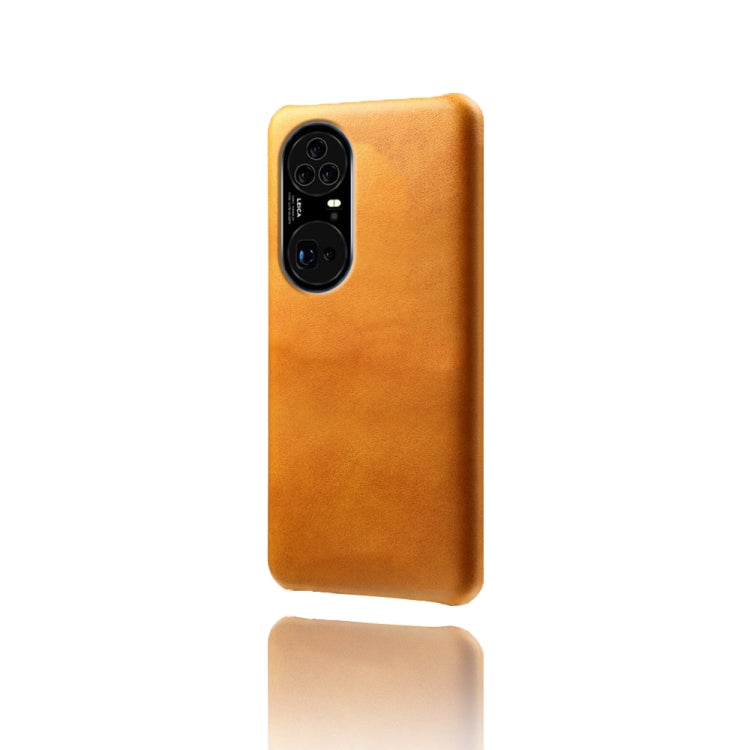 For Huawei P50 Pro+ Calf Texture PC + PU Phone Case