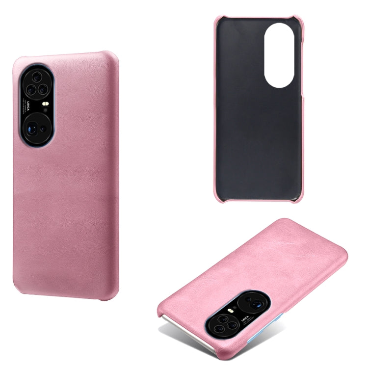 For Huawei P50 Pro+ Calf Texture PC + PU Phone Case